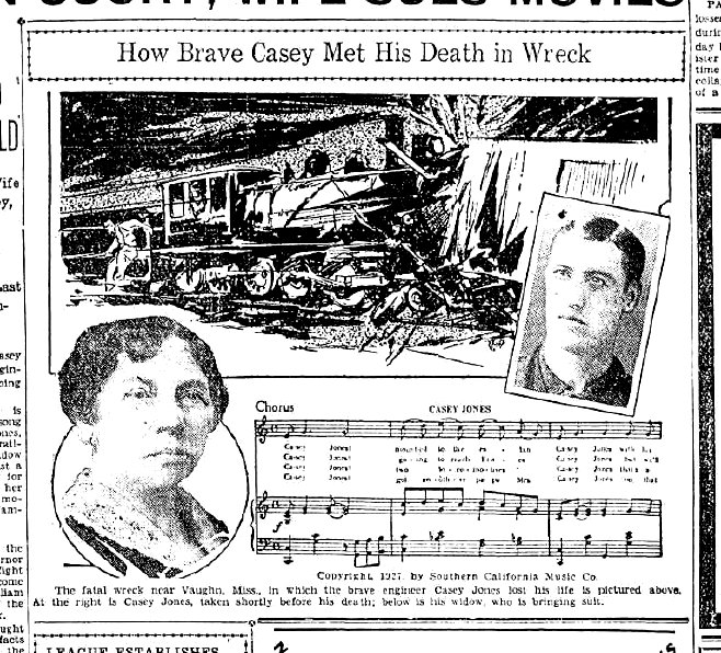 Yesterday’s Papers Steamboat Bill, Casey Jones and the Wreck of the