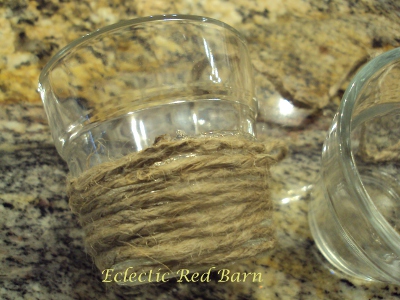 Eclectic Red Barn: Small Glass Votives 