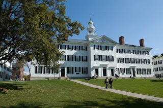 A photograph of Dartmouth Hall.