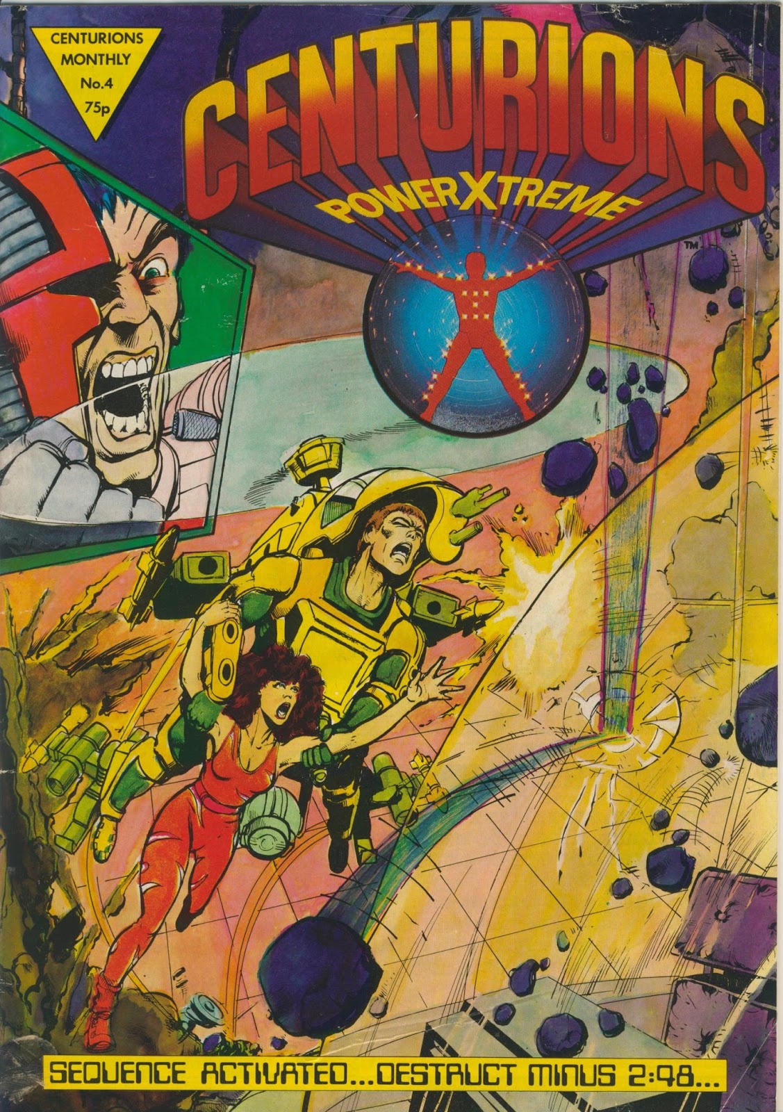Boys Adventure Comics: Centurions Power Xtreme monthly - issue 4