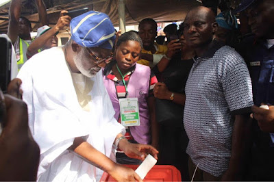 6 Photos from Ondo state governorship election