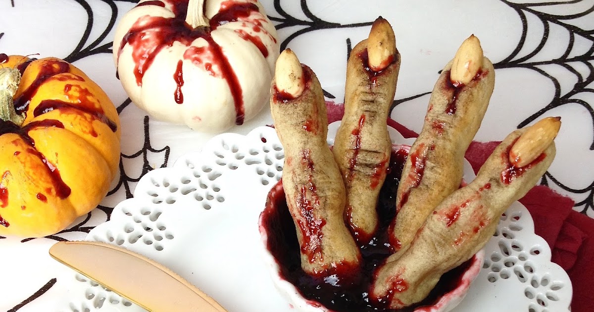 {VIDEO} Halloween Severed Finger Sugar Cookies The Lindsay Ann