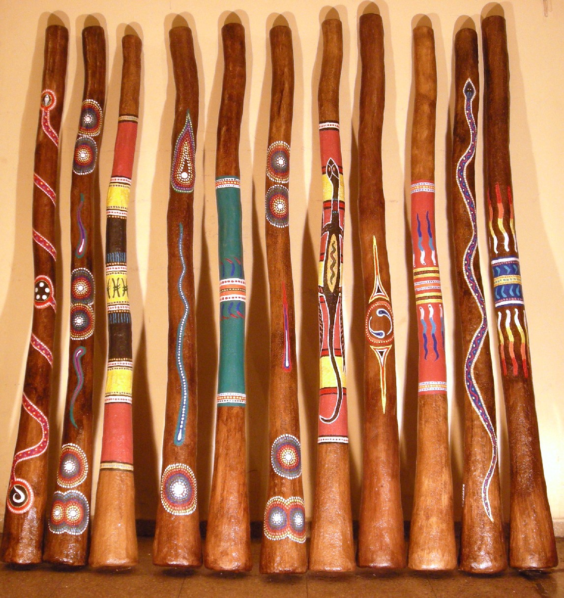 Didgeridoo Traditional Music Instruments.