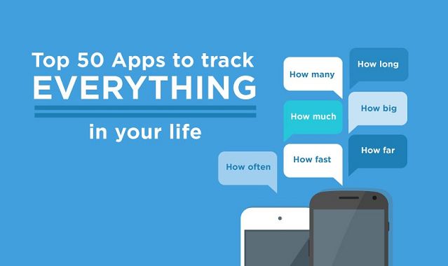 Top 50 Apps to Track Everything in Your Life