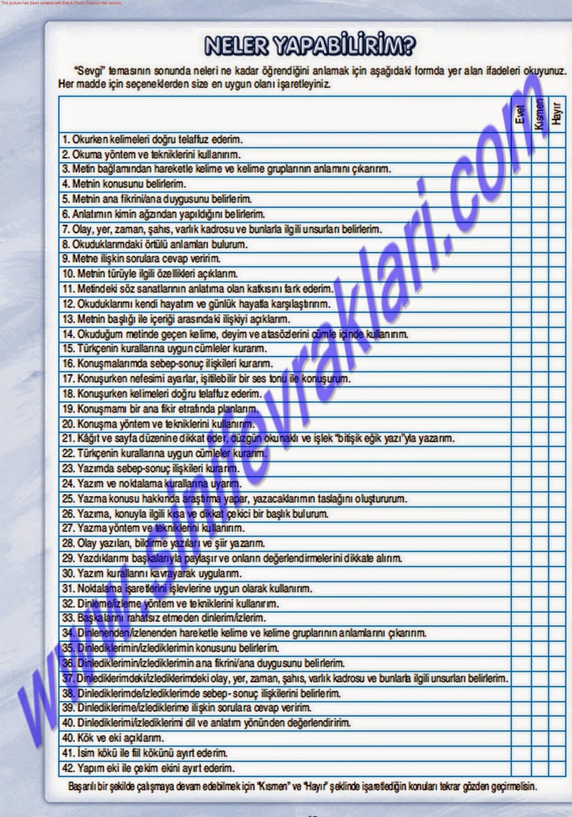 6. Sinif Türkçe Gizem Yayincilik Çalişma Kitabi Cevaplari Sayfa 42