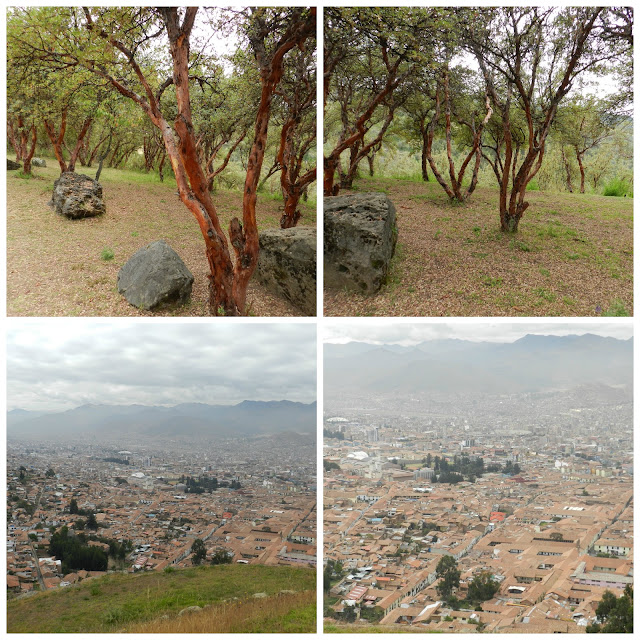 Cusco vista de Saqsayhuamán, Peru