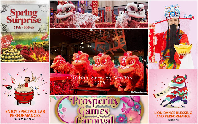 Chinese New Year Lion Dance performances and activities  Singapore 2019 新加坡 舞狮表演