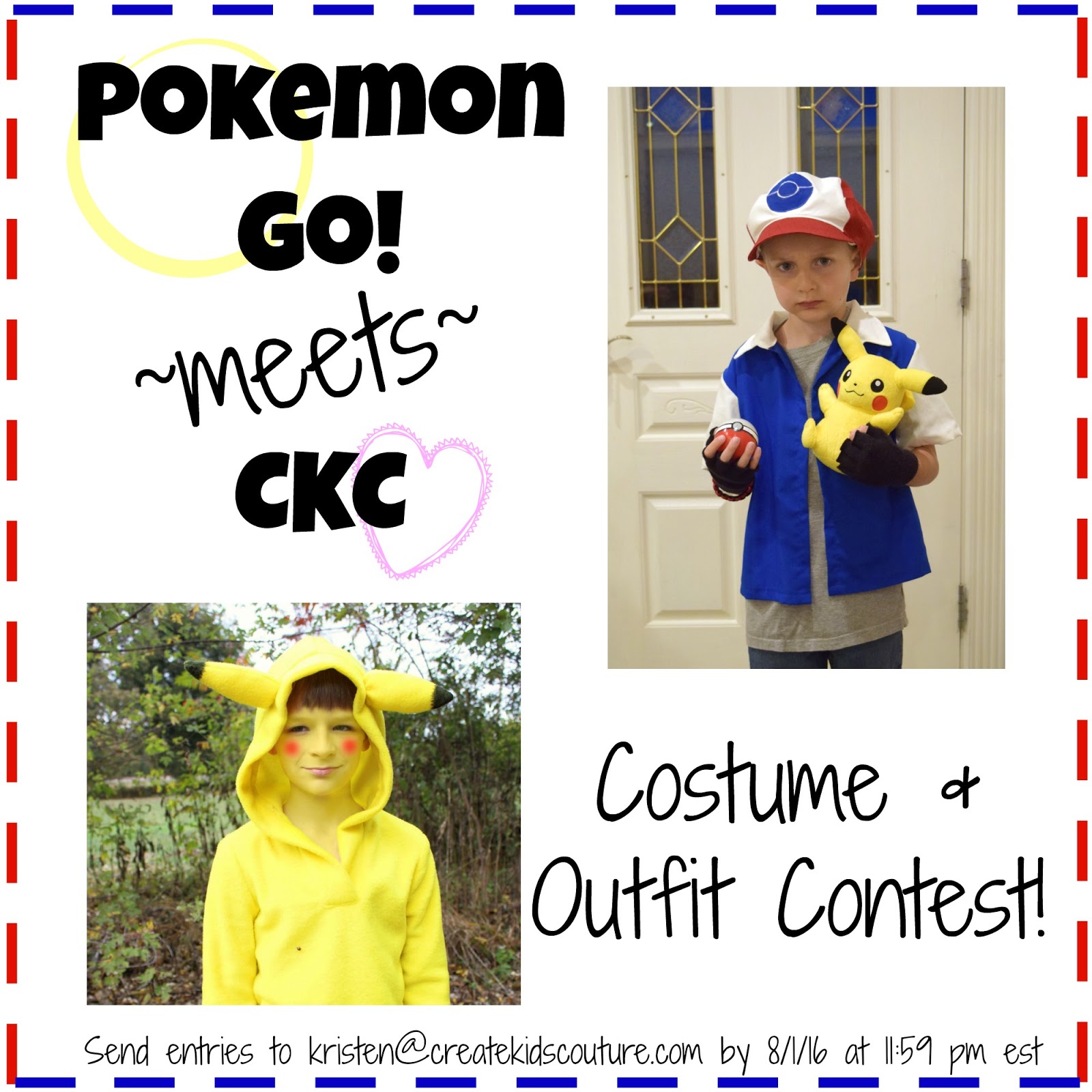 Create Kids Couture: Pokemon Go! Costume Contest