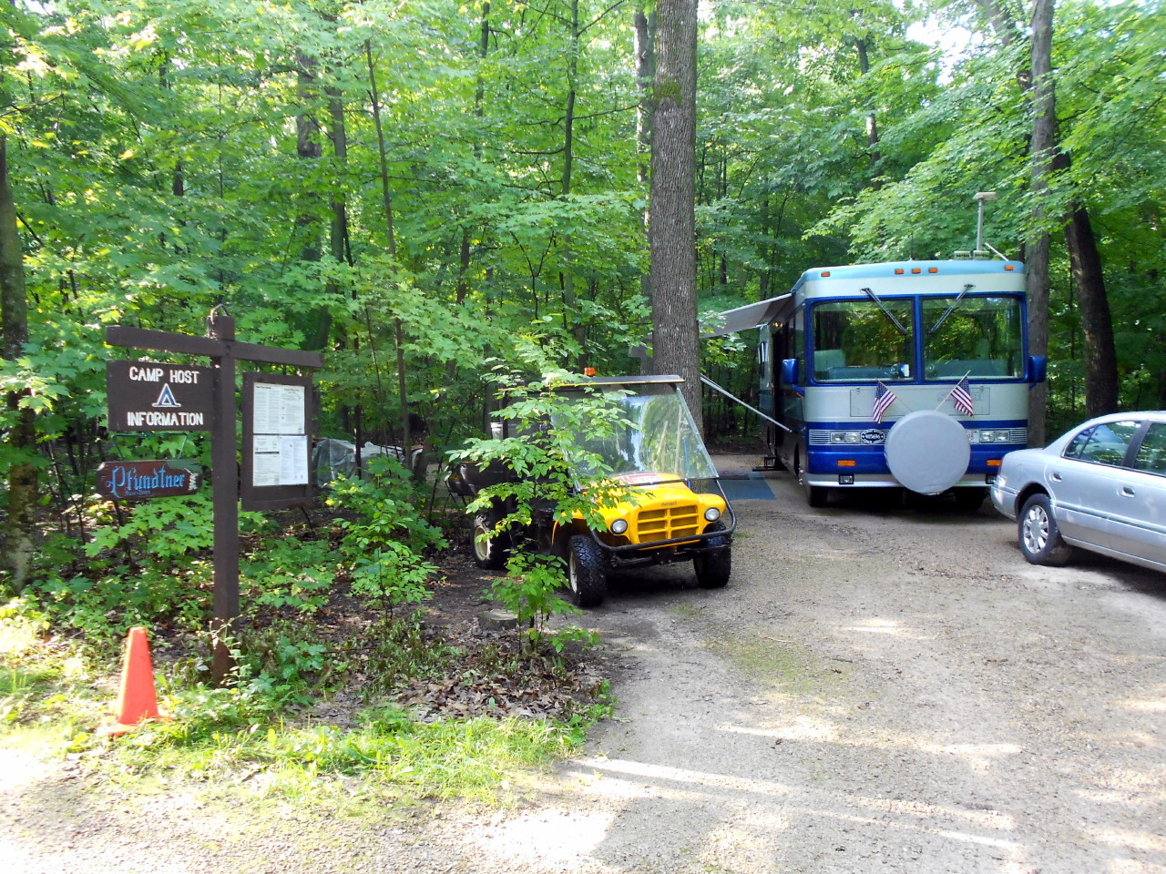 What A View!!! Camp Hosting at High Cliff State Park