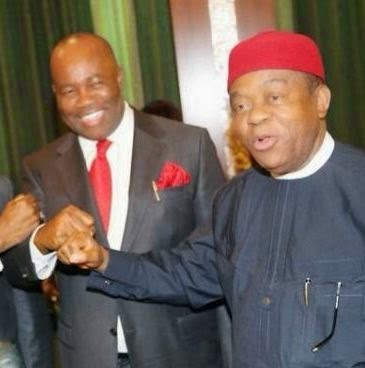 Governors of Abia and Akwa-Ibon states Godswill Akpabio & Theodore Orji  win Senatorial elections