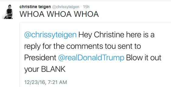 1m Lol. Between Donald Trump, Chrissy Teigen and their fans