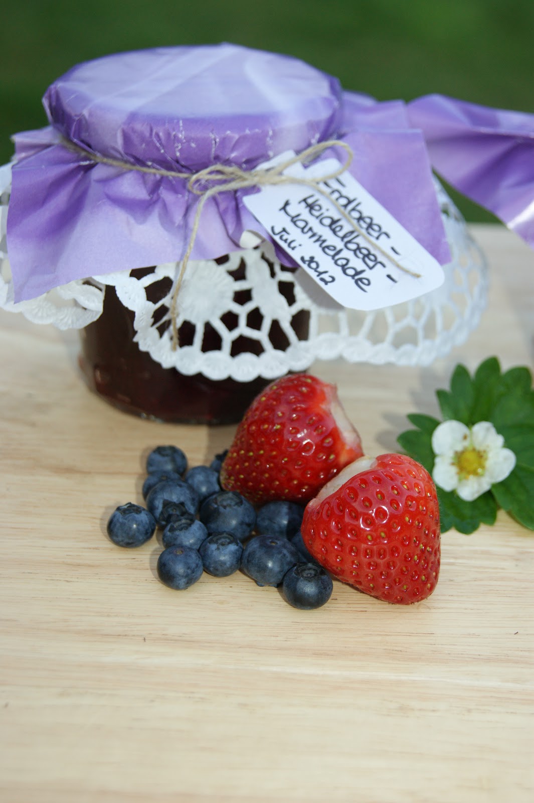 Erdbeer-Heidelbeer-Marmelade - monis_paradise ♥