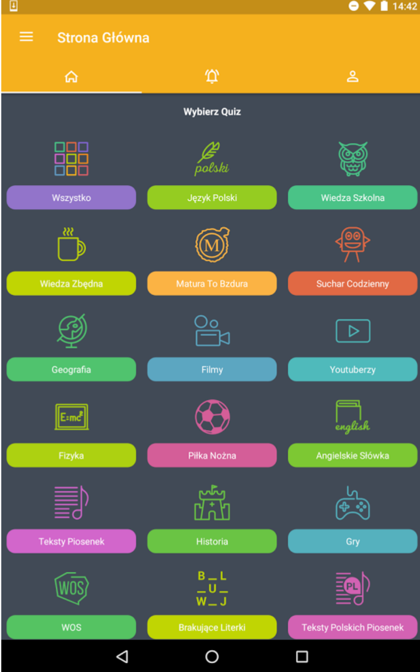 Gra/Quiz na telefon Quiz house