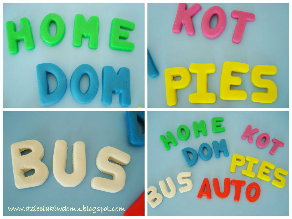 literki z ciastoliny - kreatywna zabawa dla dzieci literki z ciastoliny - kreatywna zabawa dla dzieci