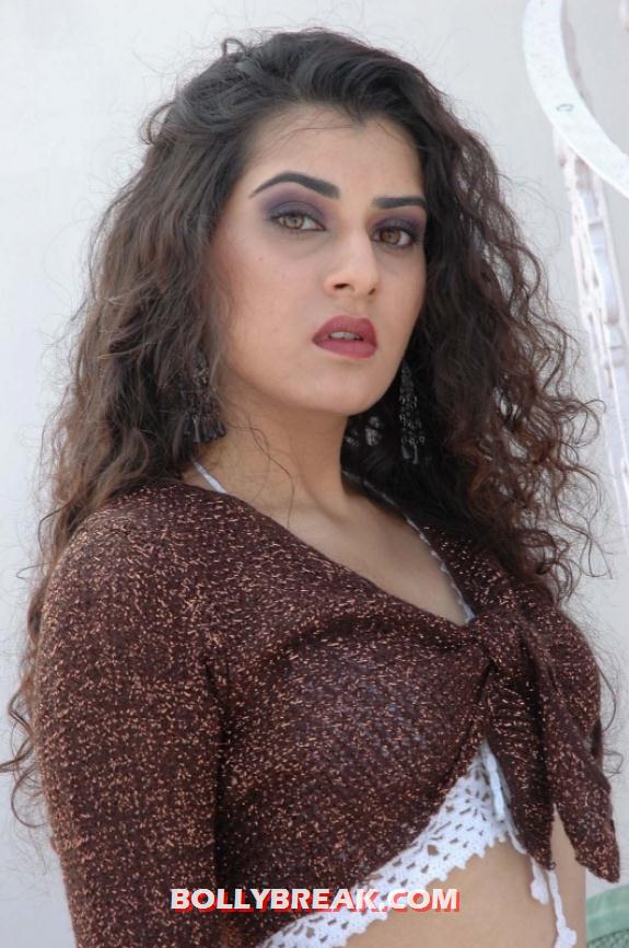 Archana Veda looking sensational in a crop top and a mini skirt - (3) - Archana veda latest unseen hot Photos