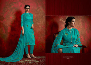 Aaa Designer Noor Cotton dress Material Summer wear 2019