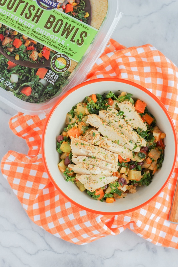 Southwest Chipotle Grilled Chicken Bowl SundaySupper Nourish2Flourish