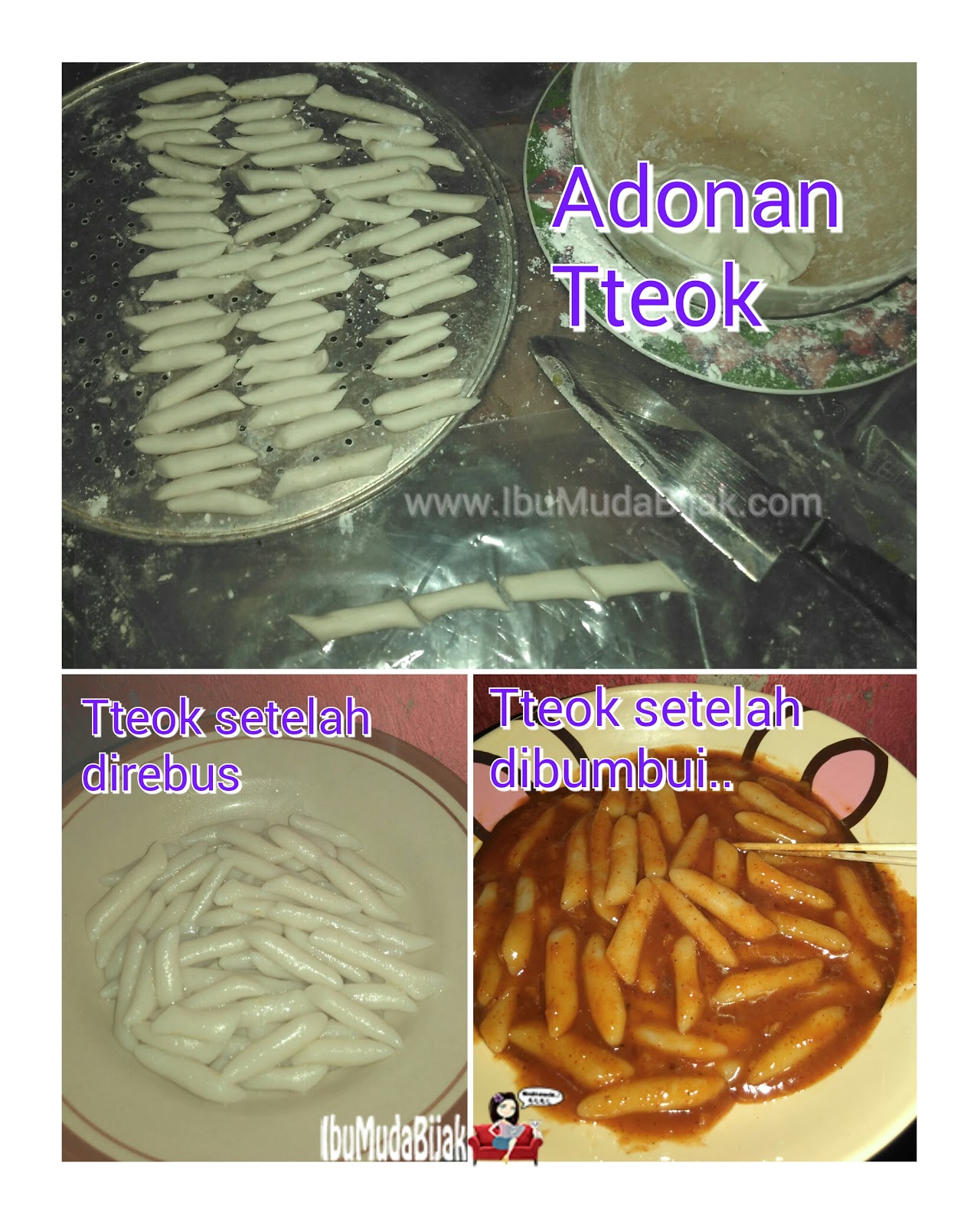 Cara Membuat Tteok Kue Beras Korea Ibu Muda Bijak