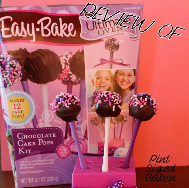 Review of Easy Bake Oven Cake Pop Kit Pint Sized Baker
