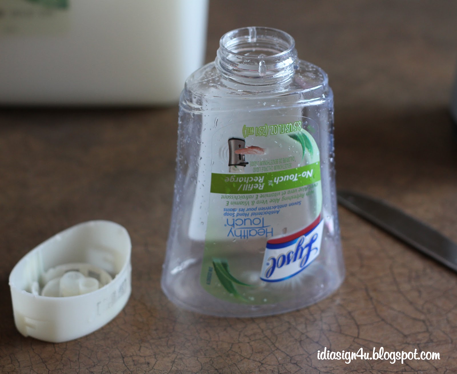 I Love Doing All Things Crafty Automatic Soap Dispenser Hack DIY