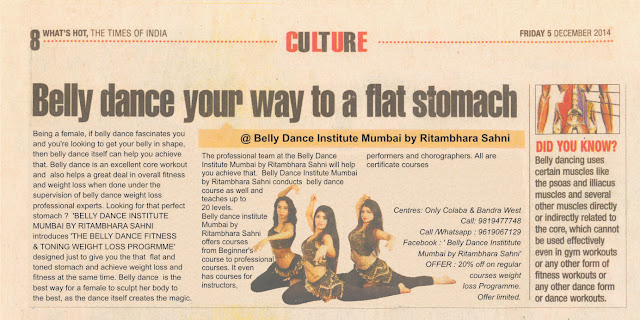 belly dance institute Mumbai by Ritambhara Sahni