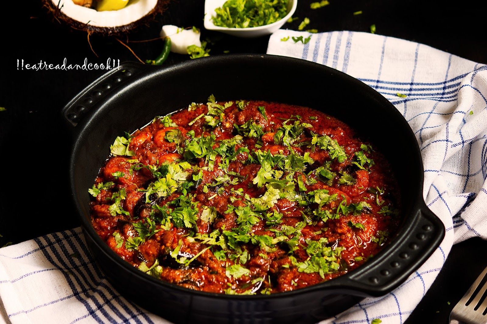 Kerala Style Prawn Curry