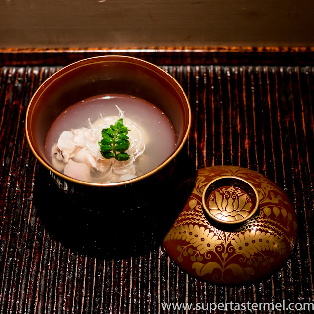 Kagurazaka Ishikawa 神楽坂 石かわ hand clam soup