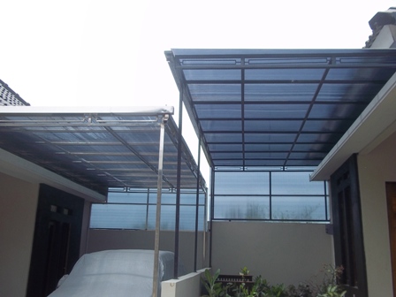 rangka kanopi stainless