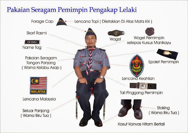Image result for uniform pengakap perempuan
