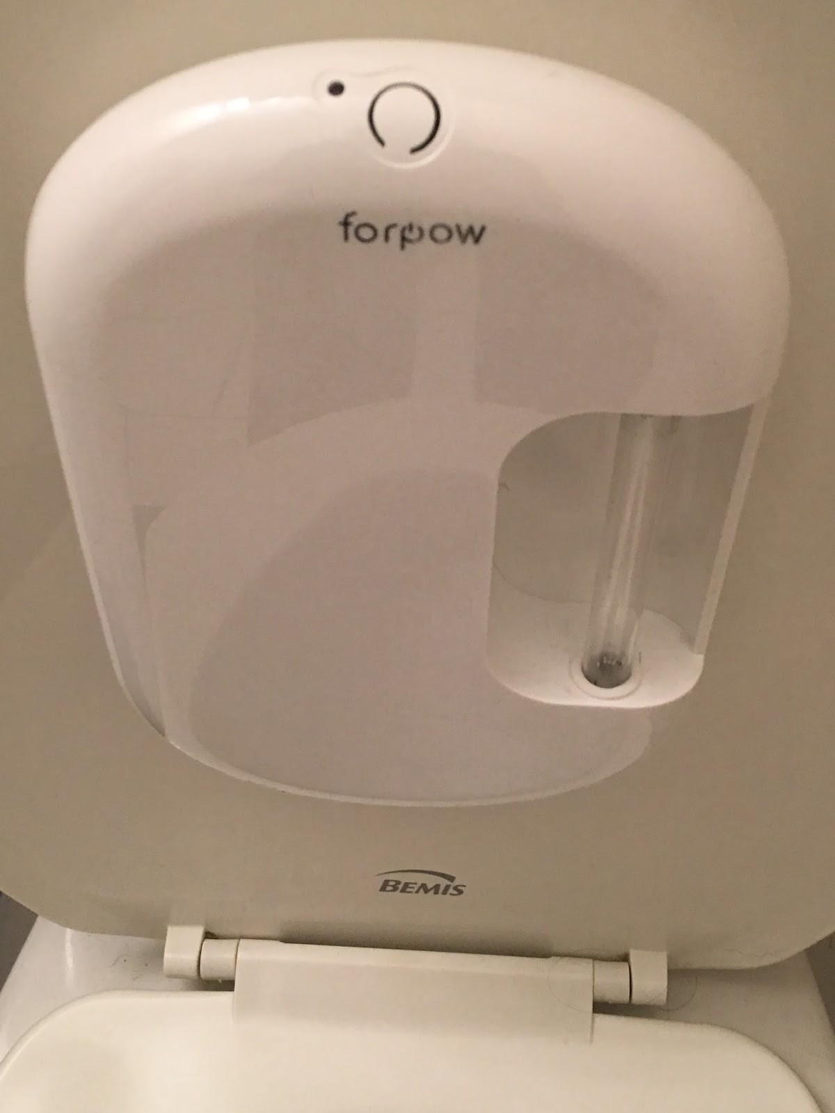 Freebies in Mailbox Forpow UV Toilet Sterilizer Review