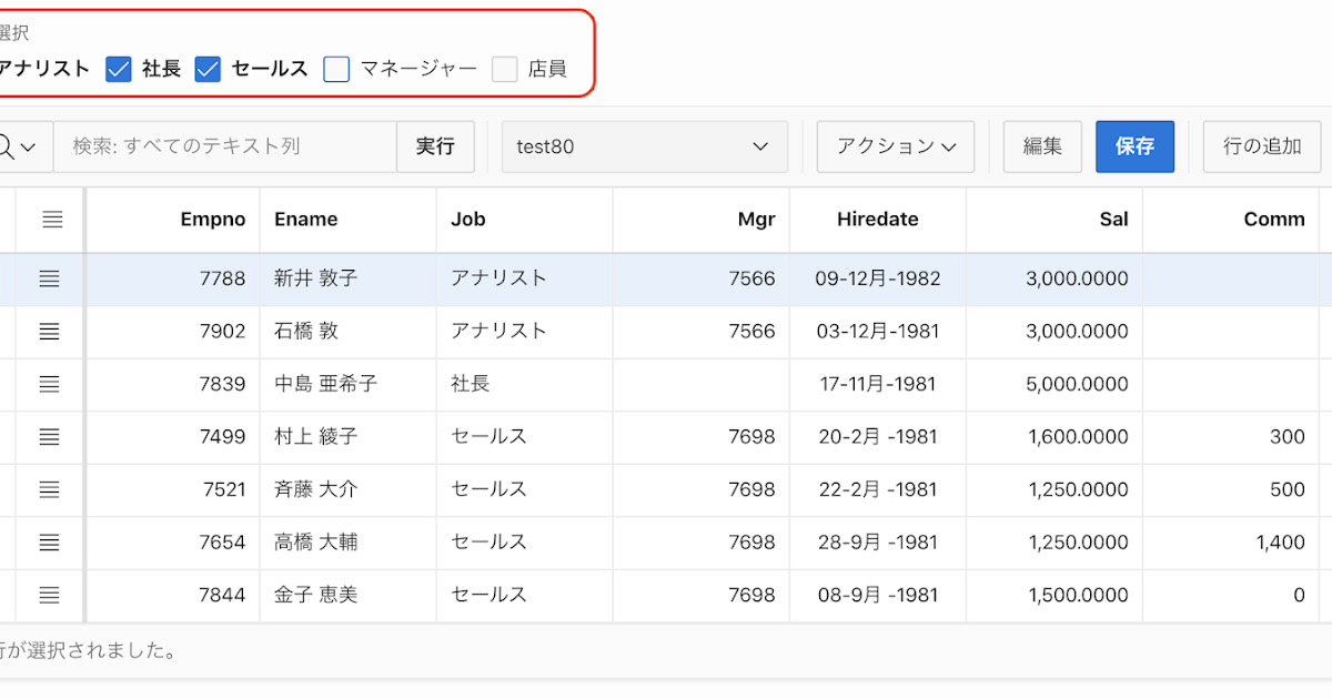 日日是Oracle APEX APEX_STRING.SPLITファンクションの呼び出し時の性能について