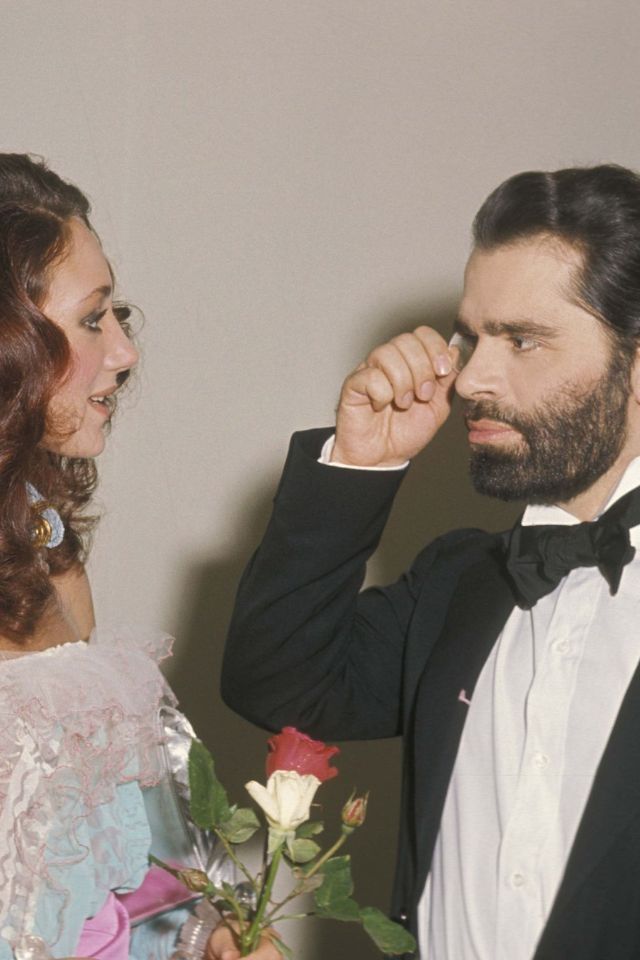 30 Best Vintage Photos of a Young and Handsome Karl Lagerfeld in the