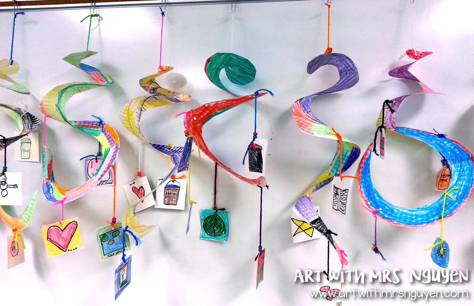 Mobiles (2nd) Art with Mrs. Nguyen