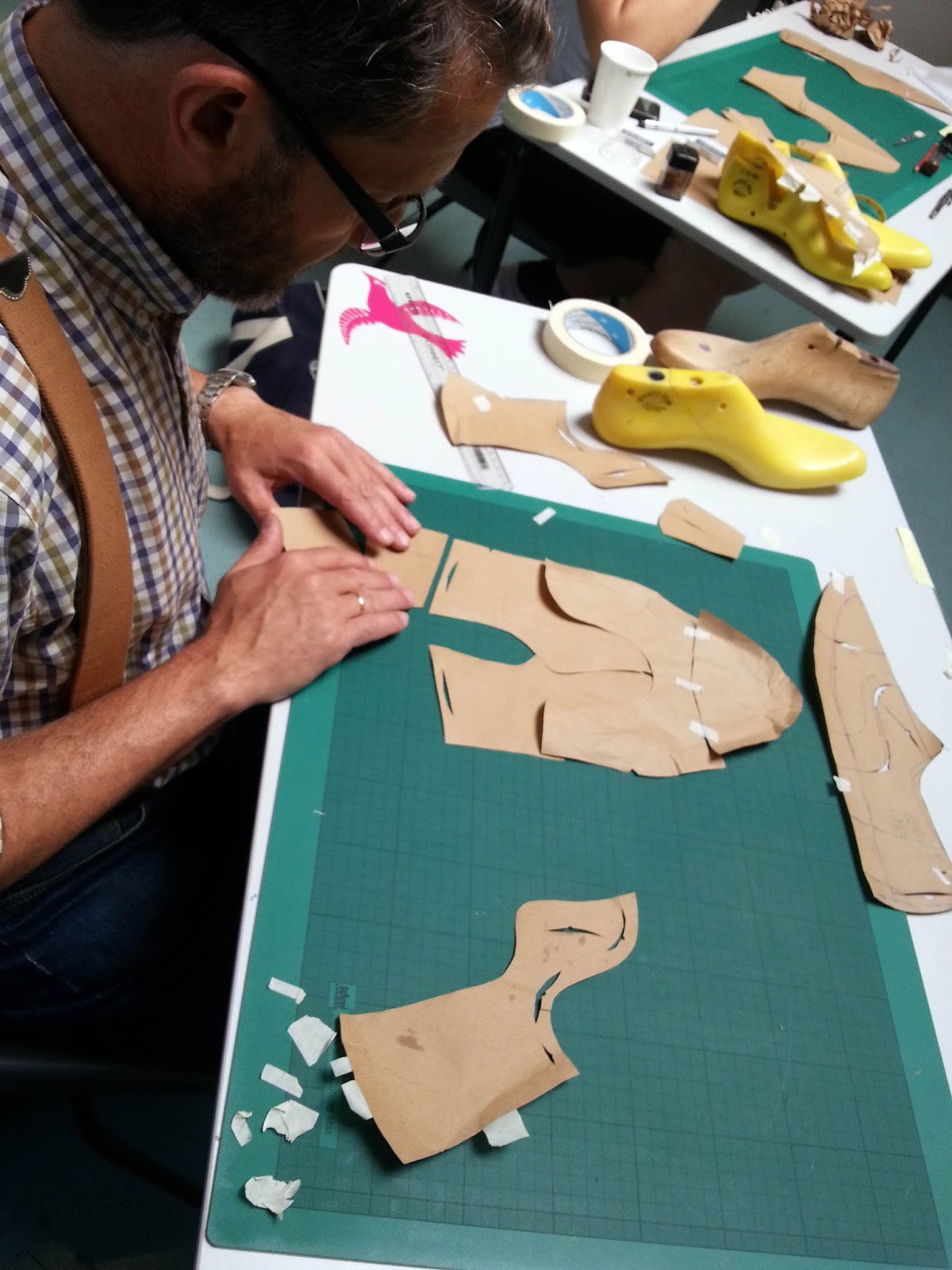 bespoke-shoes-unlaced-pattern-making-course-day-4