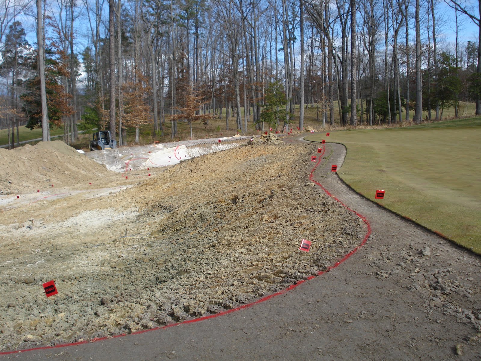 Kinloch Golf Club Golf Course Operations Construction Begins on Number