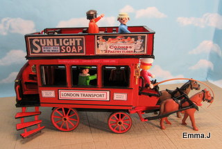 playmobil double decker bus