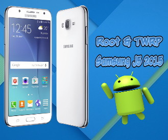 cara root install twrp samsung j500g