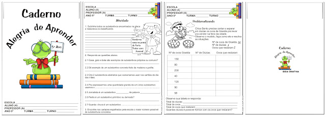 Caderno Alegria de Aprender 5º Ano / 2011