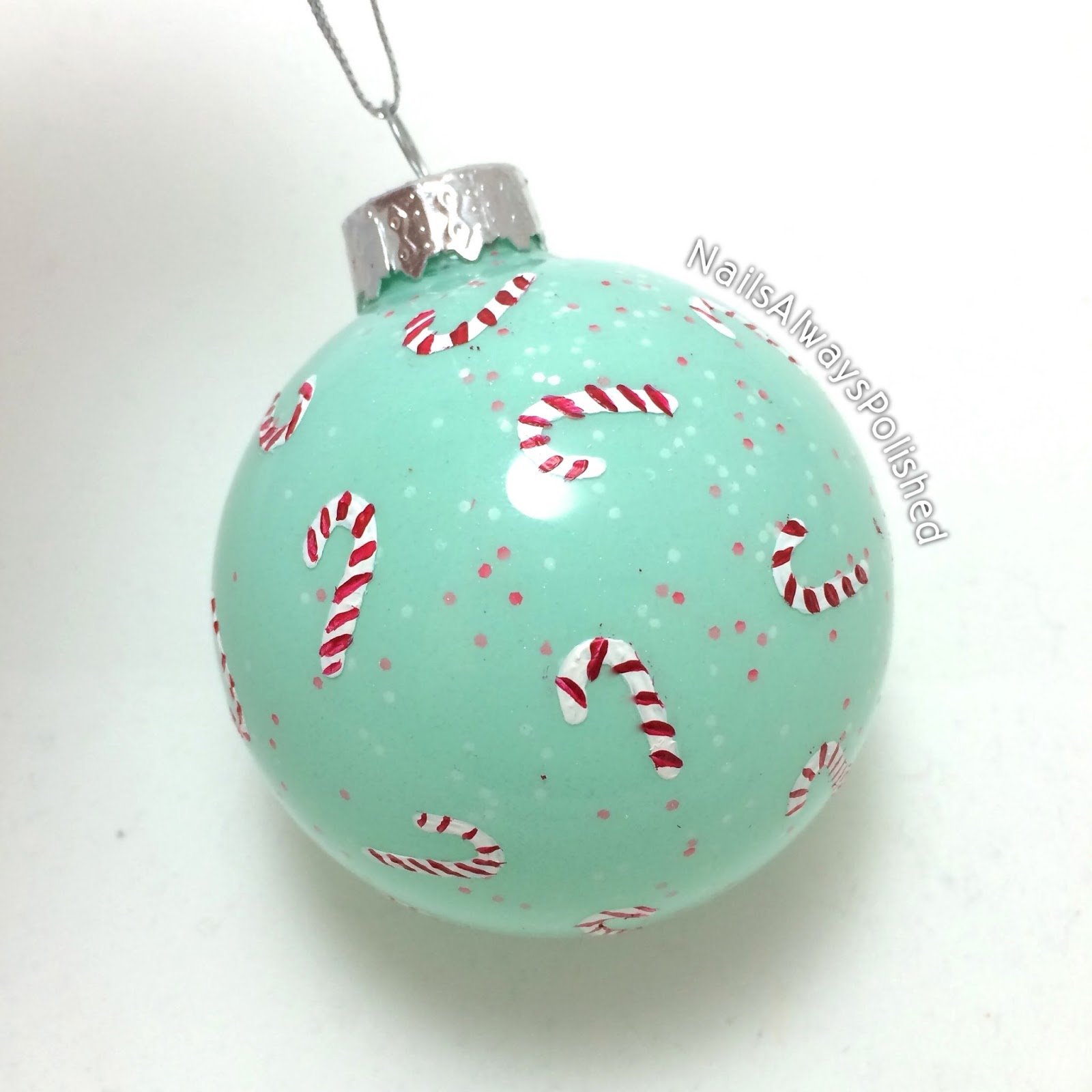 Nails Always Polished Christmas Ornaments