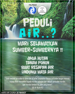 Design Poster Hari Air Sedunia - World Water Day - 6