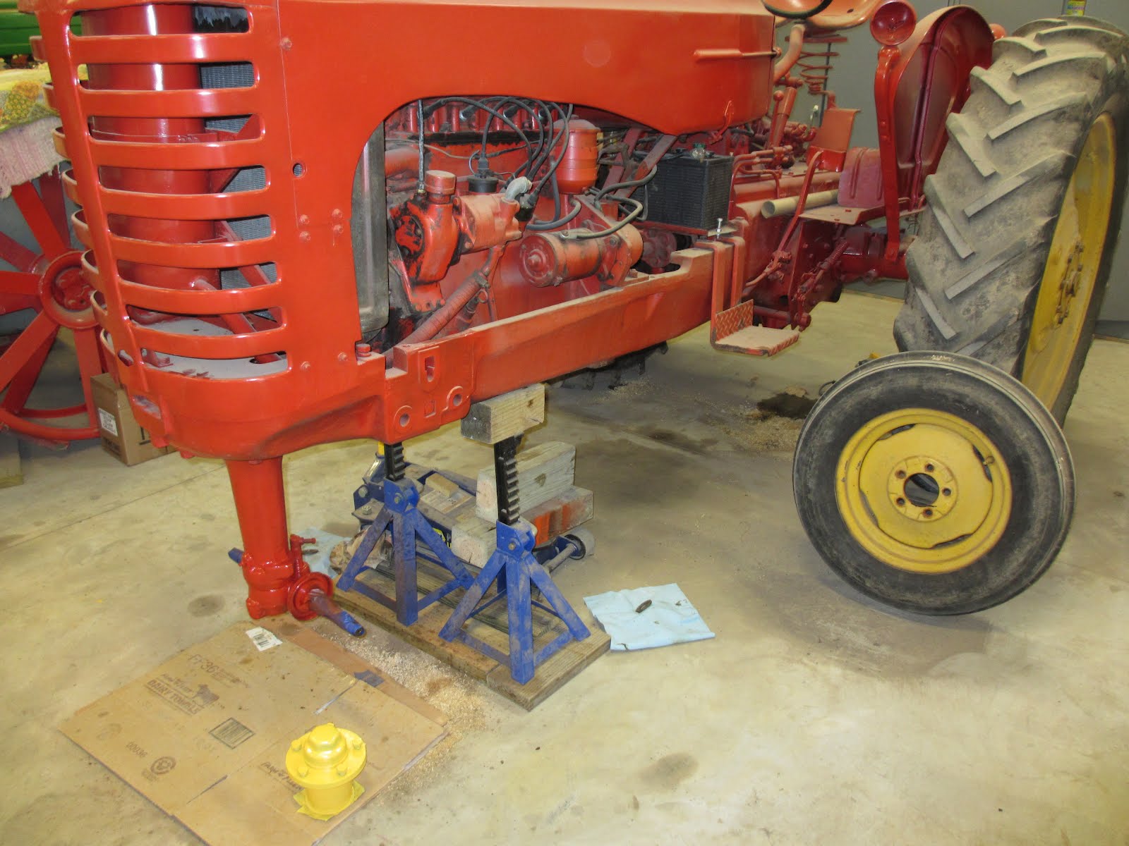 Wagner Feed Tractor Restoration Progress