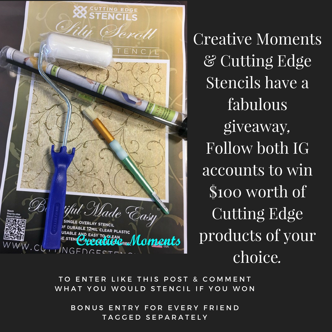 Cutting Edge Stencil Giveaway