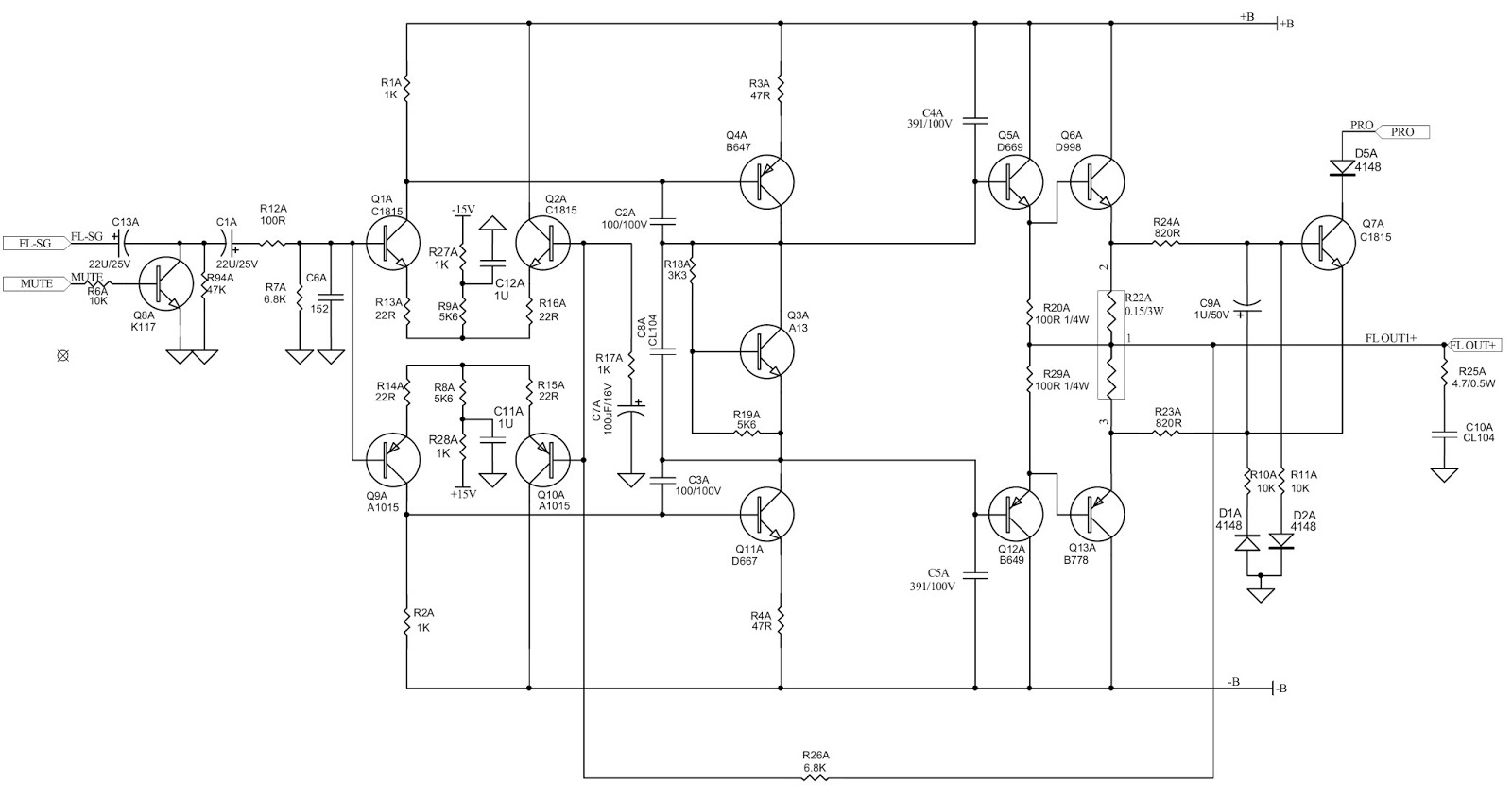 Electro help: JBL GTO-5EZ - POWER AMPLIFIER - SCHEMATICS & CONNECTIONS