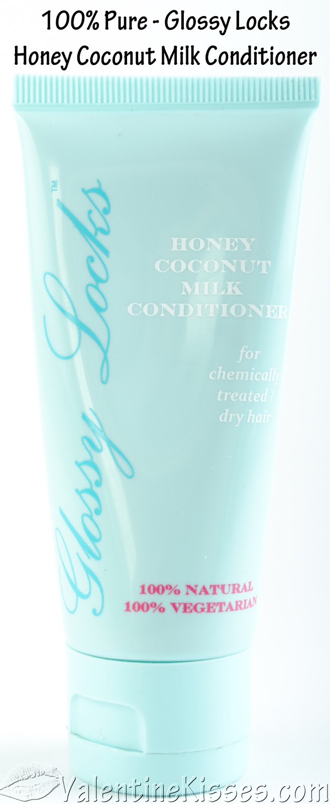 Valentine Kisses 100 Pure Glossy Locks Honey Coconut Milk Shampoo