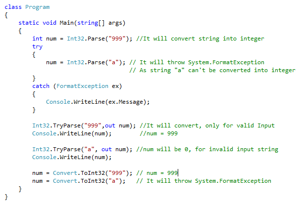 Tryparse c# double Clearance
