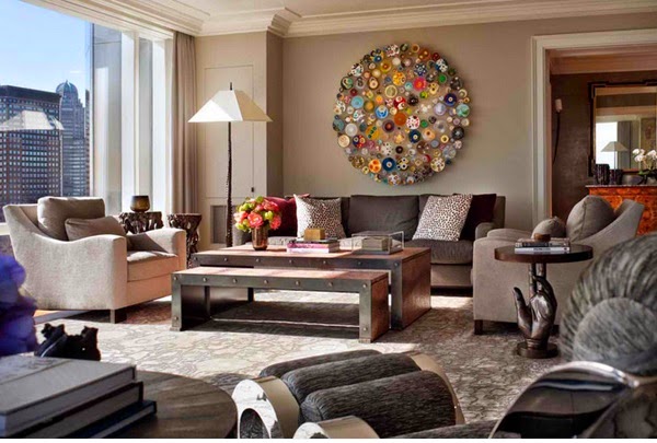 Décorations murales uniques pour salon ~ Décoration Salon / Décor de Salon