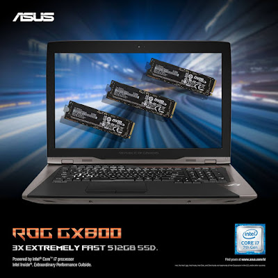 ASUS ROG GX800 Slot PCIE4