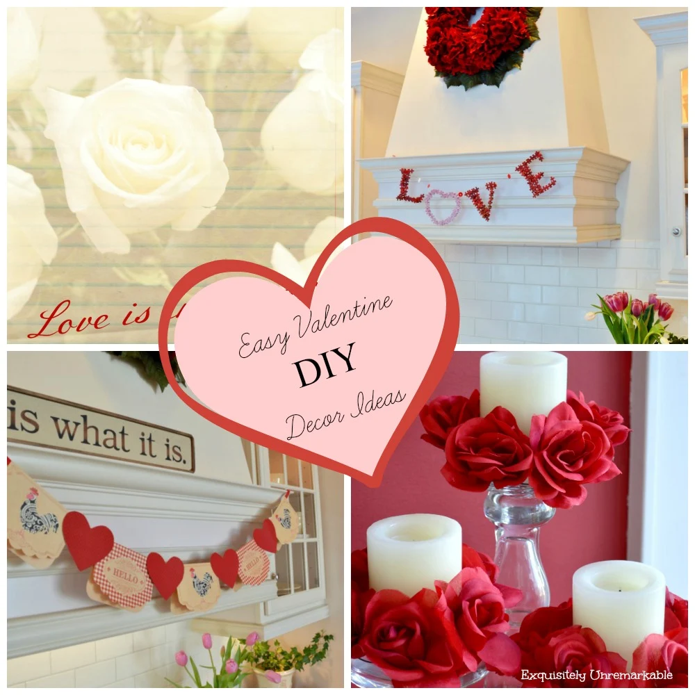 Easy DIY Valentine Decor Ideas