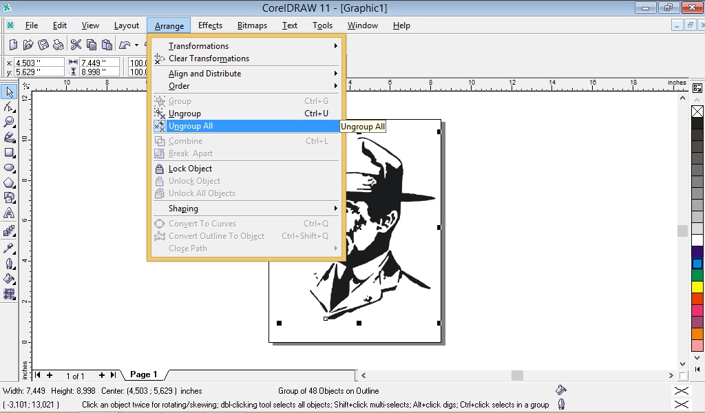 Microsoft corel. На передний план в coreldraw. ctrl q в coreldraw.