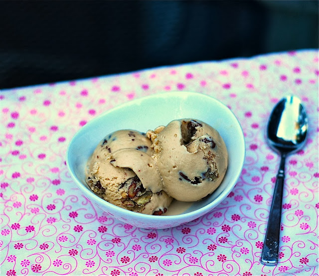 marzipan Butterscotch Pecan Ice Cream
